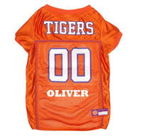 Clemson Tigers Pet Jersey - 3 Red Rovers