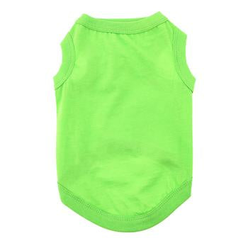 Big Dog Green Flash All-Cotton Sleeveless Shirt