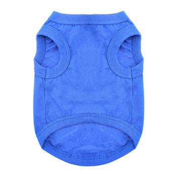 Big Dog Nautical Blue Cotton Sleeveless Shirt