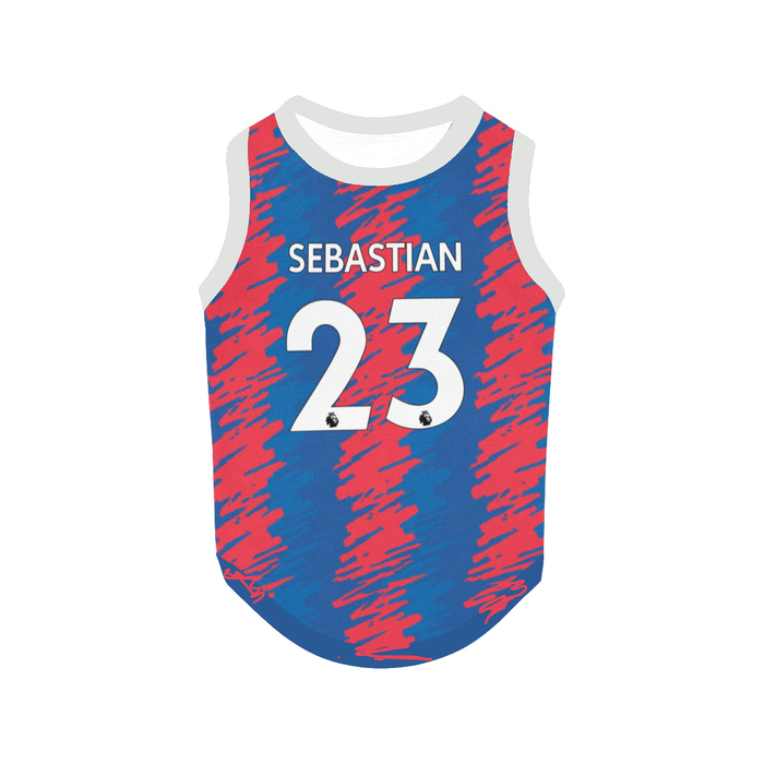 Crystal Palace FC Inspired Personalized Jersey Tank