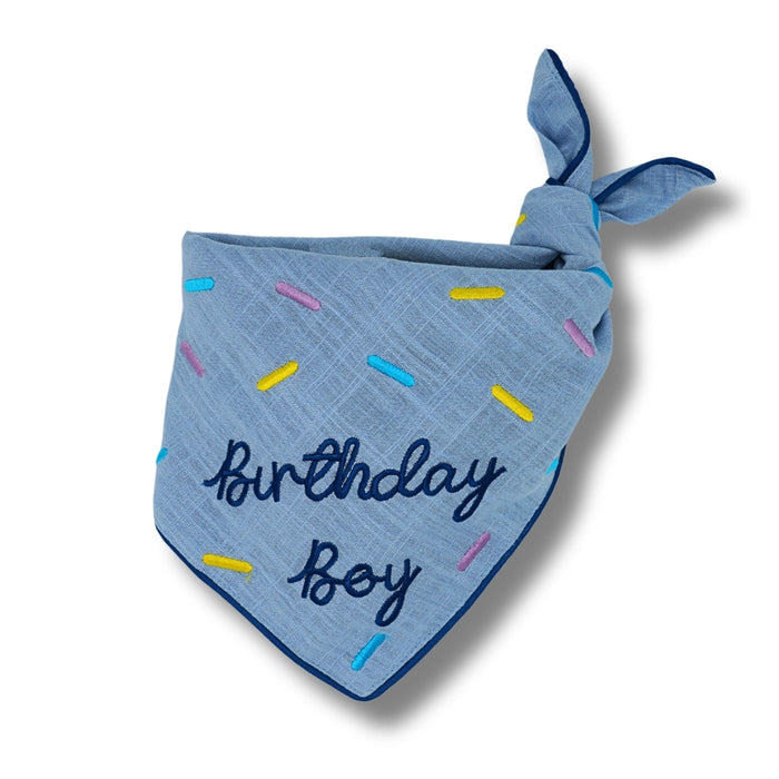 Birthday Boy Pet Bandana