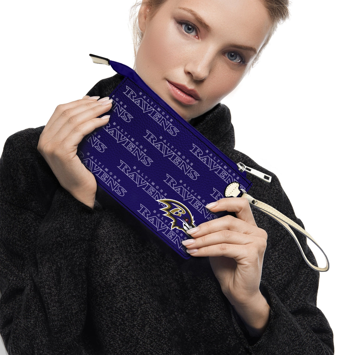 Baltimore Ravens Victory Wristlet