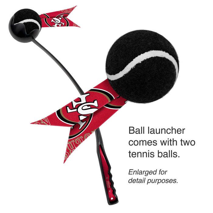 San Francisco 49ers Pet Ball Launcher Toy