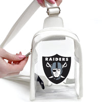 Las Vegas Raiders Clear Mini Sling