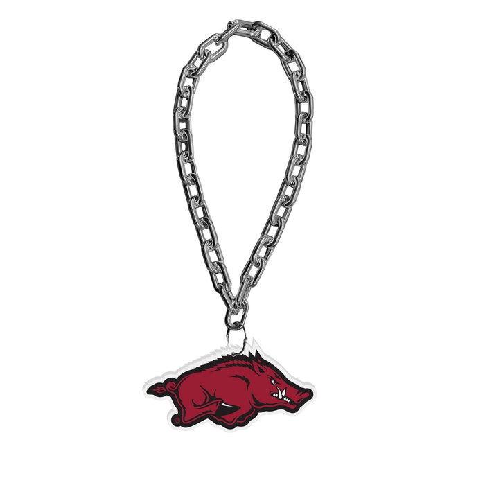 AR Razorbacks Pet Fan Chain