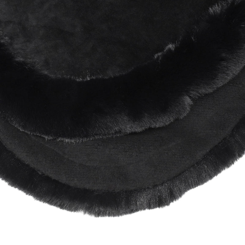 Vegas Golden Knights Fur Trim Poncho