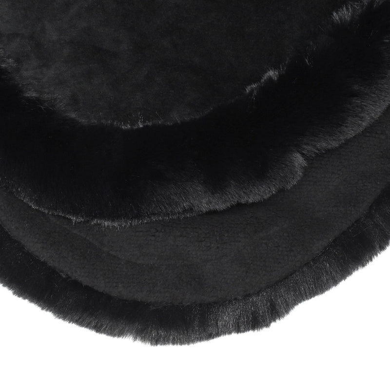 Ottawa Senators Fur Trim Poncho