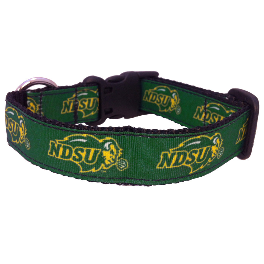 ND State Bison Nylon Dog Collar or Leash