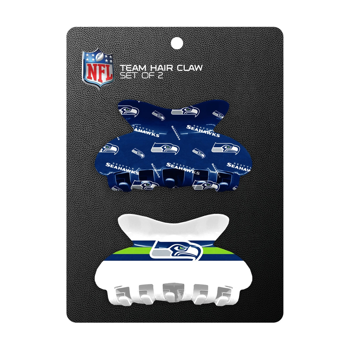 Seattle Seahawks Team Hair Claw Set