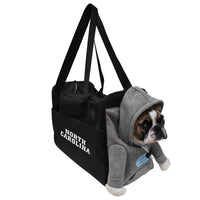 NC Tar Heels Furry Fan Pet Carrier