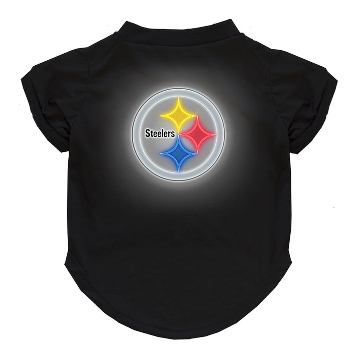 Pittsburgh Steelers Neon Tee Shirt