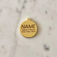 Besties Pet ID Tag and Charm