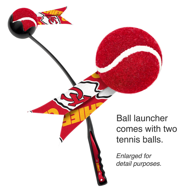 Kansas City Chiefs Pet Ball Launcher Toy