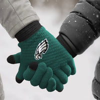 Philadelphia Eagles Waffle Knit Gloves