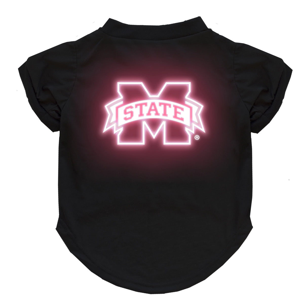 MS State Bulldogs Neon Tee Shirt