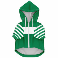 Celtic FC 25/26 Home Kit-Inspired Zip Hoodie