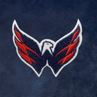 Washington Capitals Fur Trim Poncho