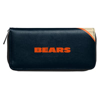 Chicago Bears Curve Zip Organizer Wallet