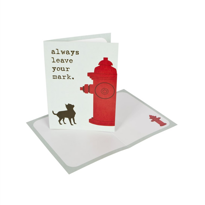 Always Leave Your Mark Greeting Card