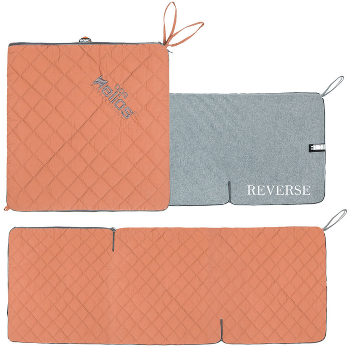Dog Helios ® 'Boulder-Trek' 3-in-1 Expandable Surface Outdoor Travel Camping Dog Mat