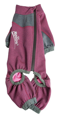 Dog Helios ® 'Rufflex' Mediumweight 4-Way-Stretch Fitness Yoga Dog Tracksuit Jacket