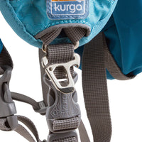 Kurgo Big Baxter Pet Backpack - Big Dogs - Coastal Blue