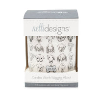 Dogs with Tag Jar Candle - Rolling in Grass Scent