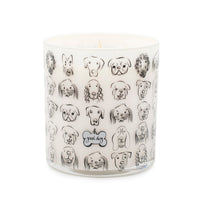Dogs with Tag Jar Candle - Rolling in Grass Scent