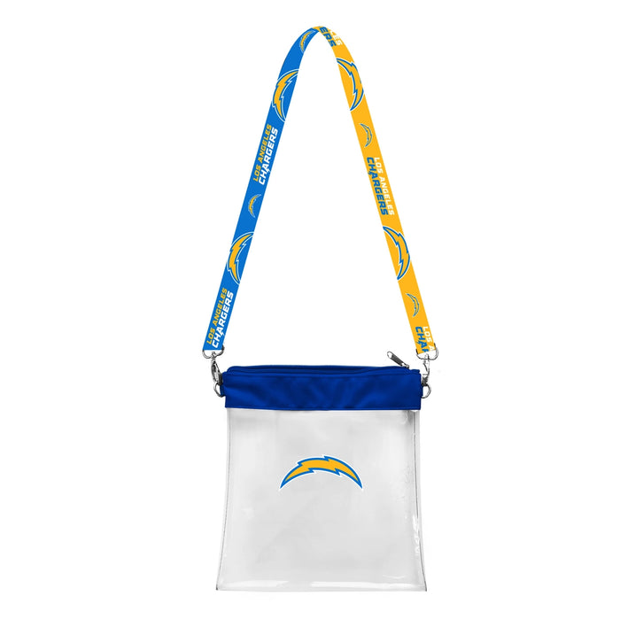 Los Angeles Chargers Clear Pattern Strap Bag