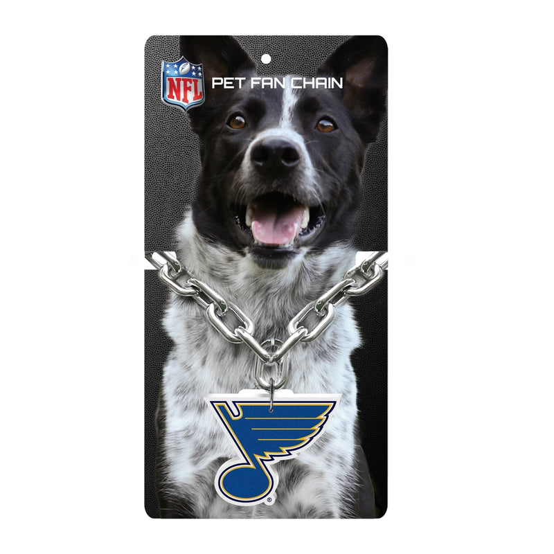 St Louis Blues Pet Fan Chain