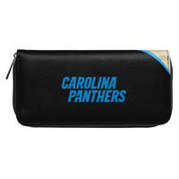 Carolina Panthers Curve Zip Organizer Wallet