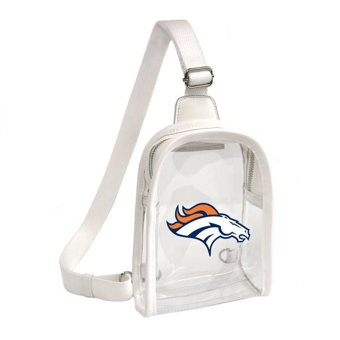 Denver Broncos Clear Mini Sling