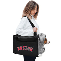 Boston Red Sox Furry Fan Pet Carrier