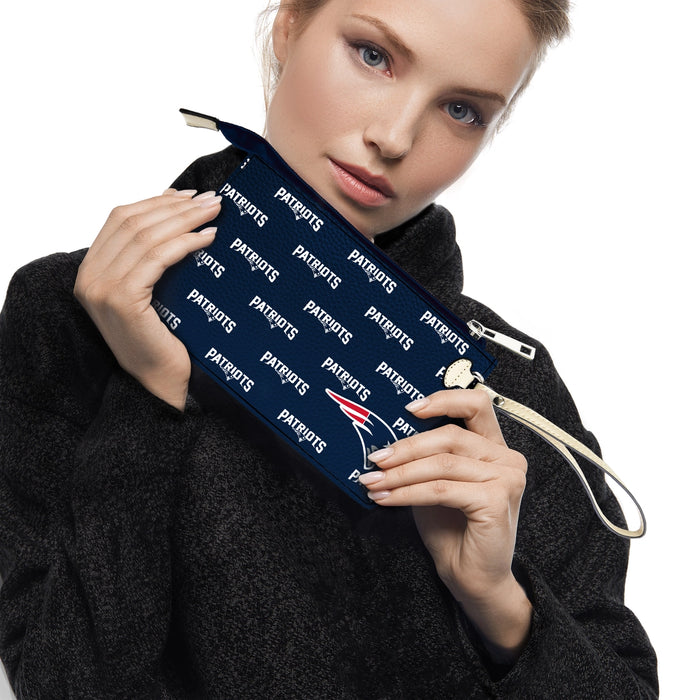 New England Patriots Victory Wristlet