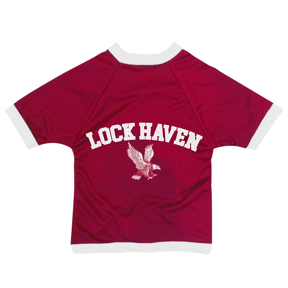 Lock Haven Bald Eagles Pet Mesh Shirt