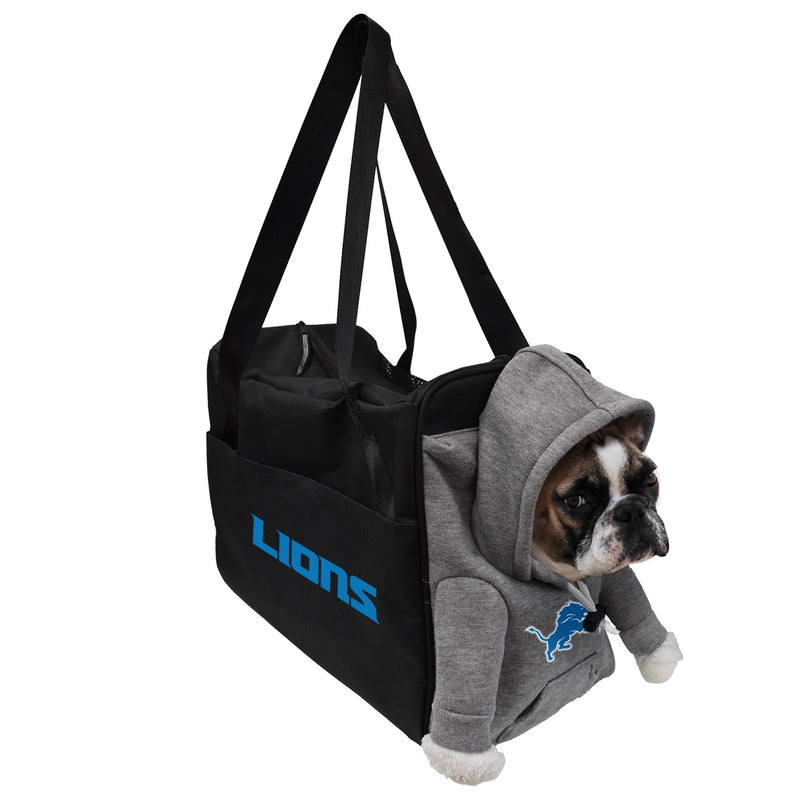 Detroit Lions Furry Fan Pet Carrier