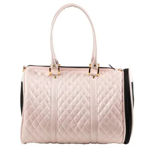 Duffel Pink Quilted Luxe