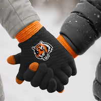 Cincinnati Bengals Waffle Knit Gloves