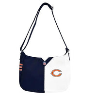 Chicago Bears Pebble Split Hobo Handbag