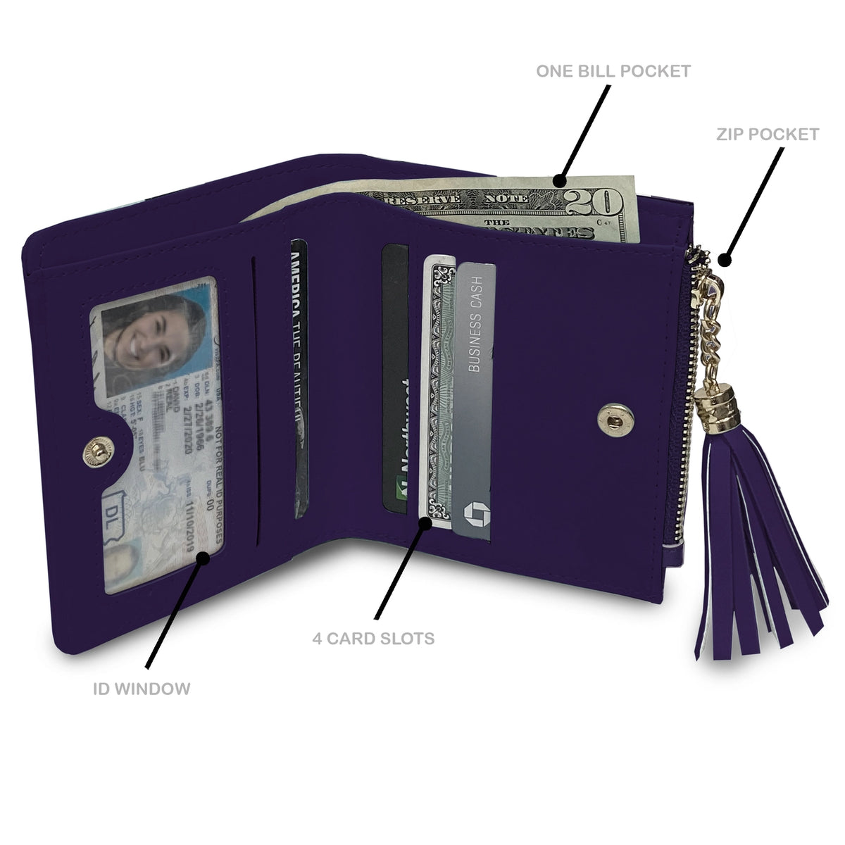 Baltimore Ravens Mini Organizer Wallet