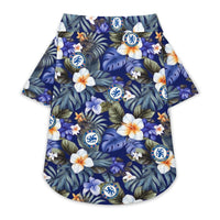 Chelsea FC 25/26 Team-Inspired Pet Hawaiian Shirt - for SMALL PETS