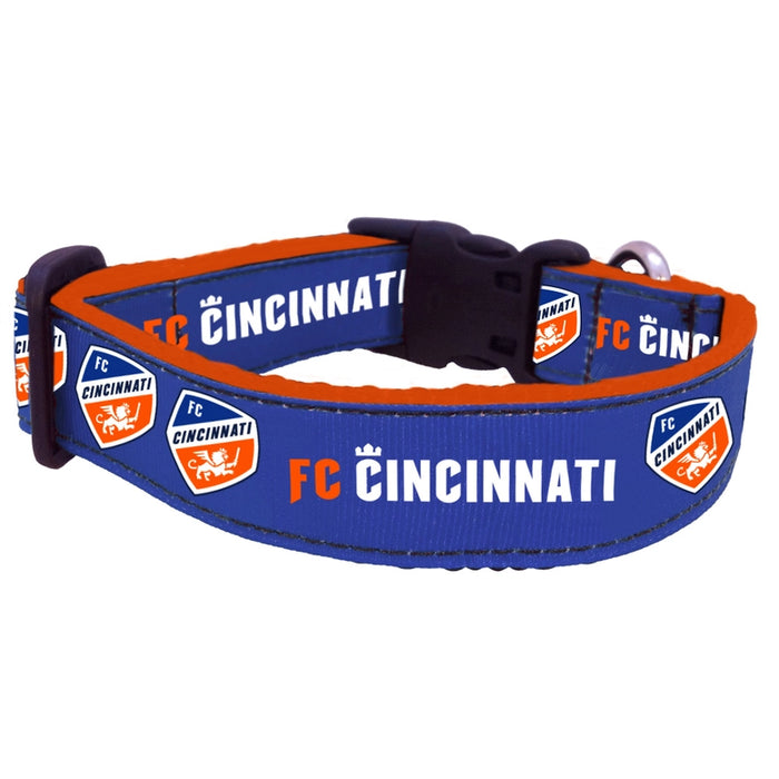 FC Cincinnati Dog Collar and Leash