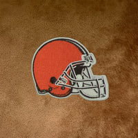 Cleveland Browns Fur Trim Poncho