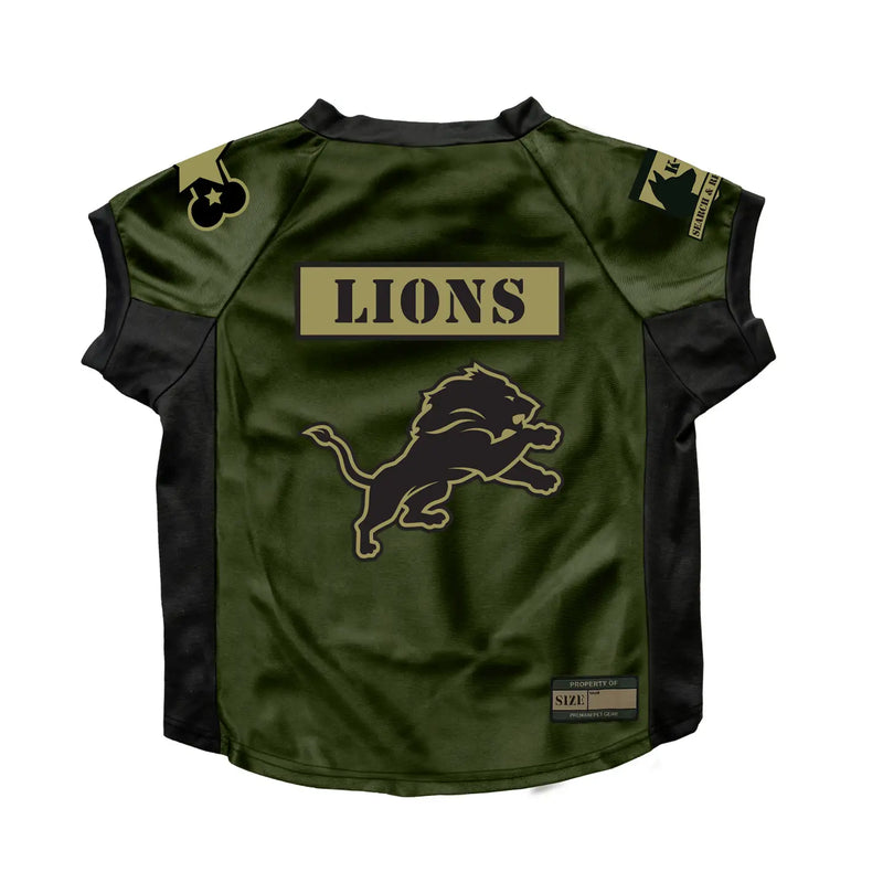 Detroit Lions Big Dog Valor Stretch Jersey