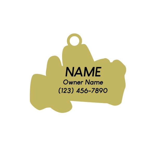 Howdy Pet ID Tag