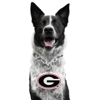 GA Bulldogs Pet Fan Chain