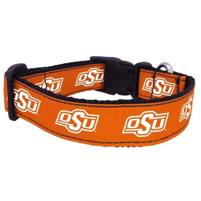 OK State Cowboys Nylon Dog Collar or Leash