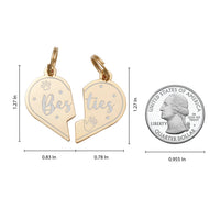 Besties Pet ID Tag and Charm