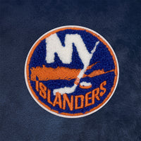 New York Islanders Fur Trim Poncho