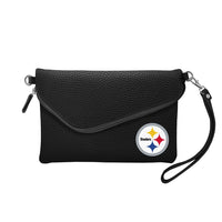 Pittsburgh Steelers Fold-Over Crossbody Pebble Purse